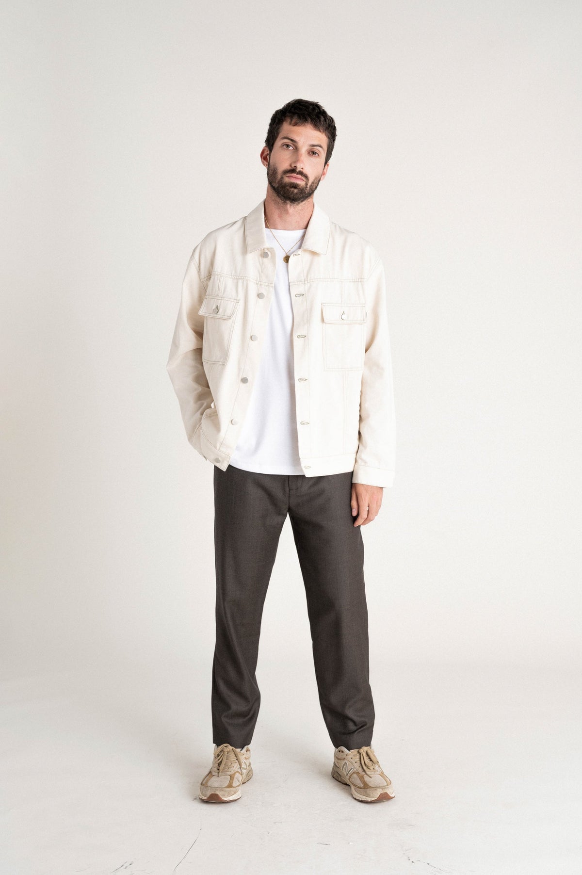 Veste Austin Ecru