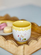 Celebrate - Tasse - Jaune - Grès