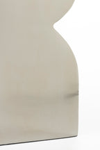 Cones - Side Table - Aluminum - Shiny Silver