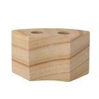 Florida - Set of 4 Candle Holders - Natural - Sandstone