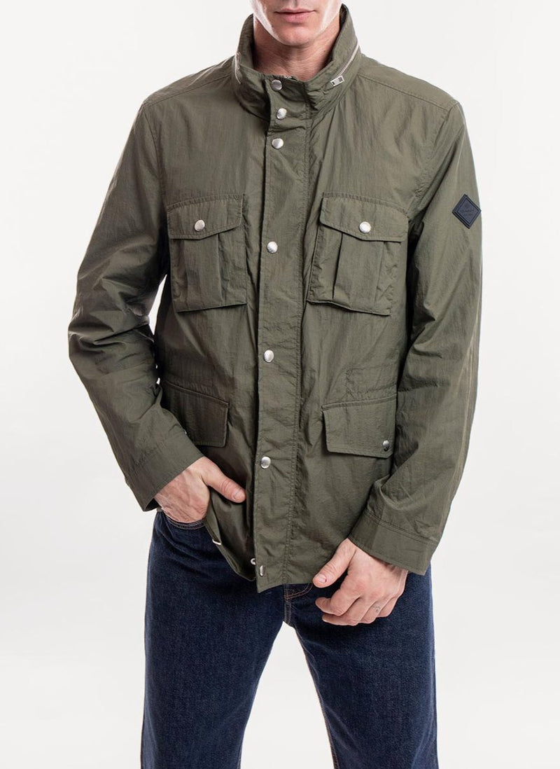 Gant - Veste 4 Poches En Nylon - Dark Leaf - Homme