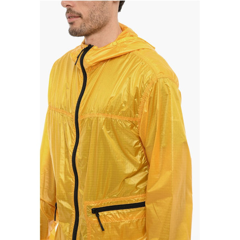 Manteau Nylon Diamond Fuse Rainjacket With Hood