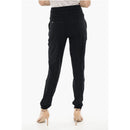 Nylon Stretch Leggings With Drawstring Waist Pants