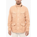 Nylon Utility Jacket With Extractable Hood