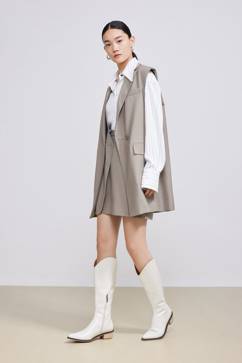 Lily - Gilet - Gris Foncé