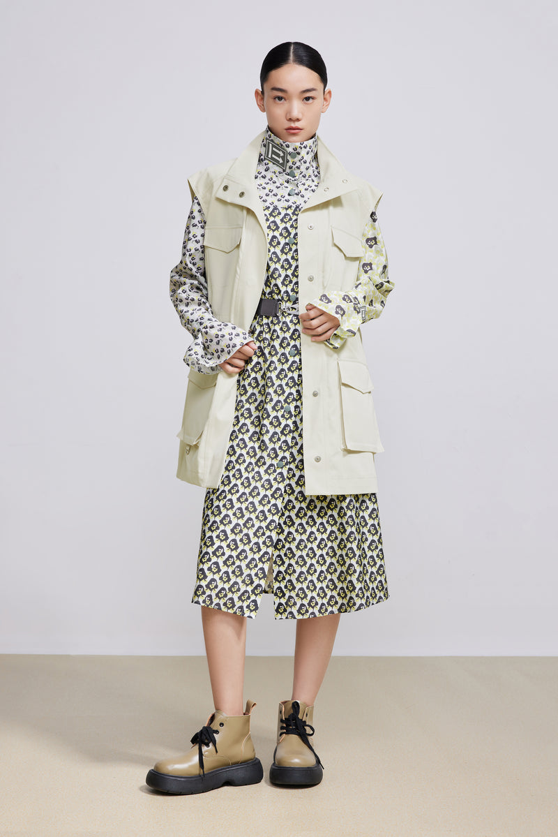 Lily - Gilet - Or Brun Clair