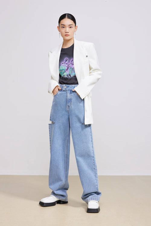 Lily - Blazer - Blanc