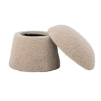 Bocca - Pouf - Natural - Polyester