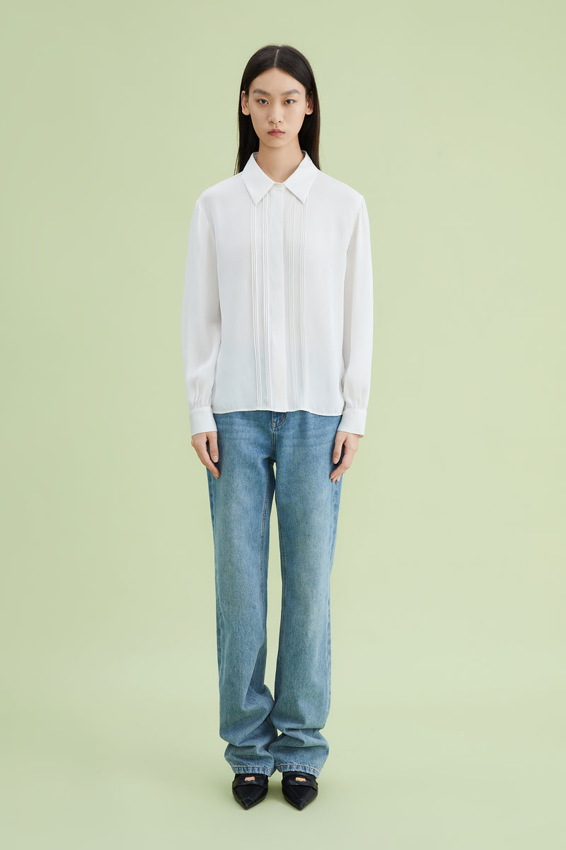 Lily - Chemise - Blanche