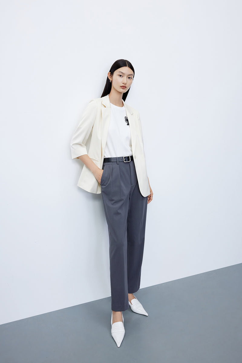 Lily - Pantalon - Gris