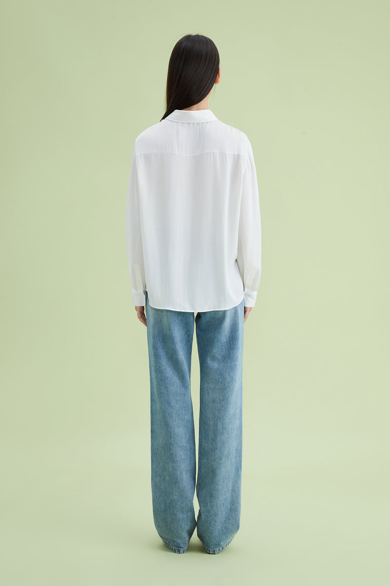 Lily - Chemise - Blanche