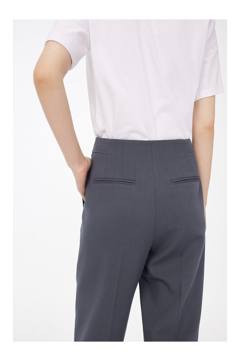 Lily - Pantalon - Gris Clair Bleu