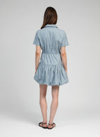 Robe Courte Oasia Rayures