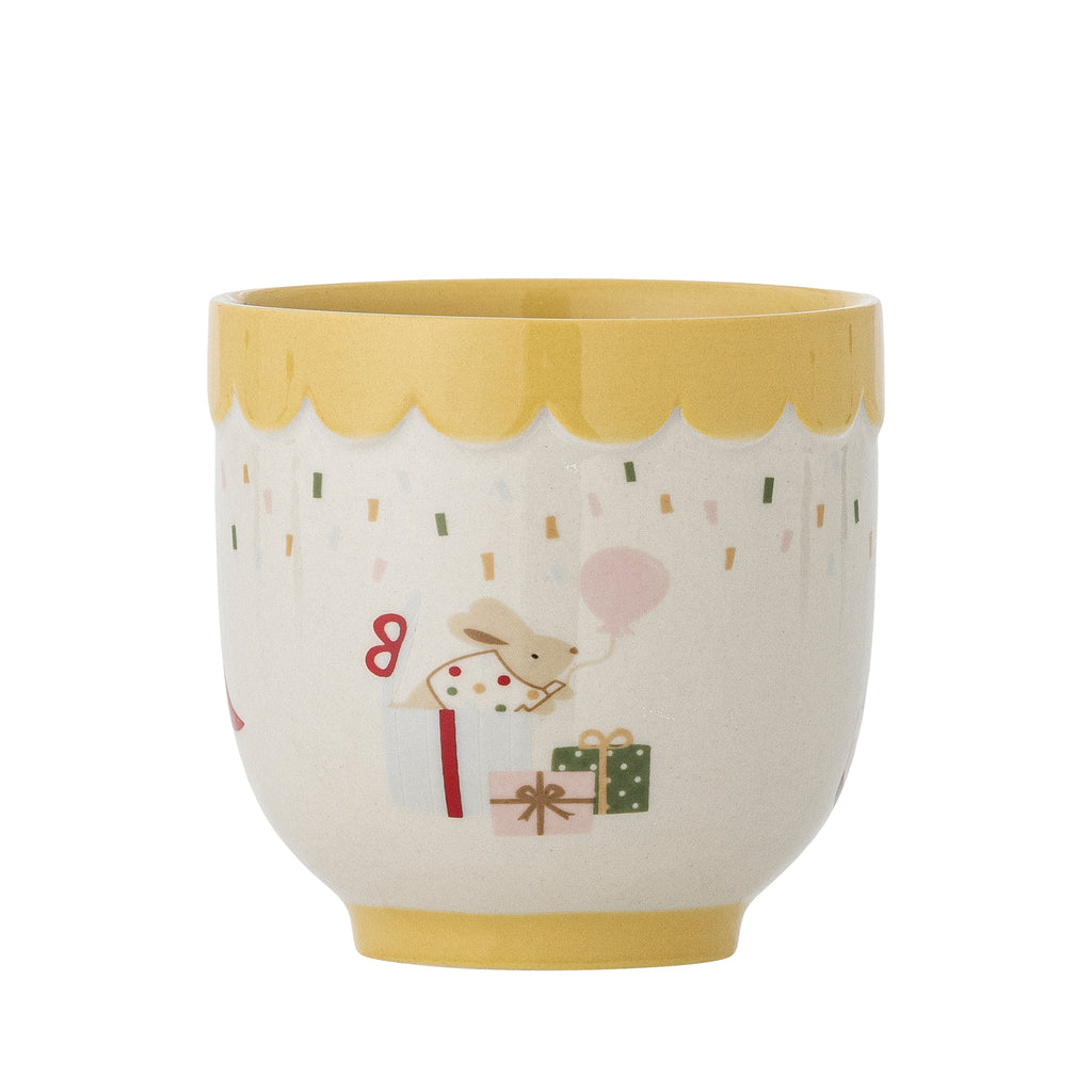Celebrate - Tasse - Jaune - Grès
