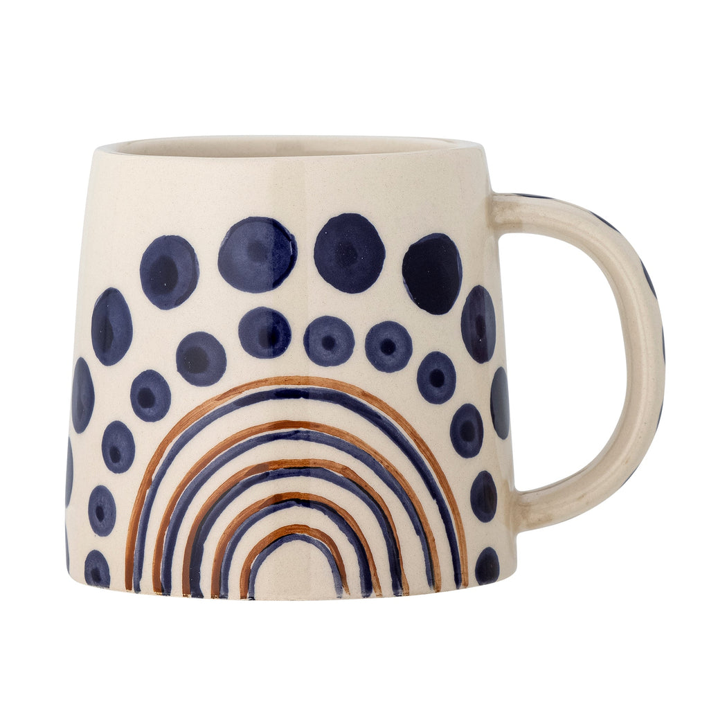 Shama - Set of 6 Mugs - Multicolour - Stoneware