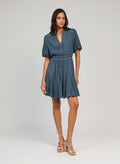 Robe Courte Oclaude Bleu