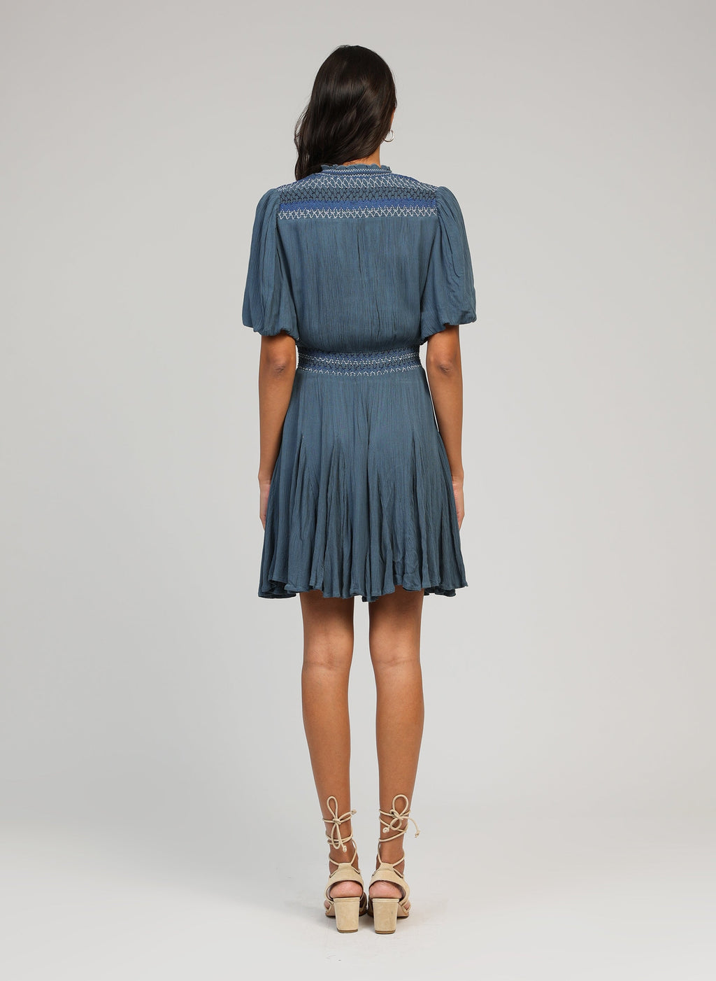 Robe Courte Oclaude Bleu