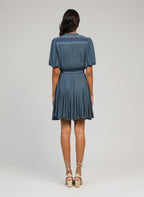 Robe Courte Oclaude Bleu