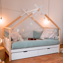 Cama Cabina Odyssey Con Barrera Y Cajones Dobles