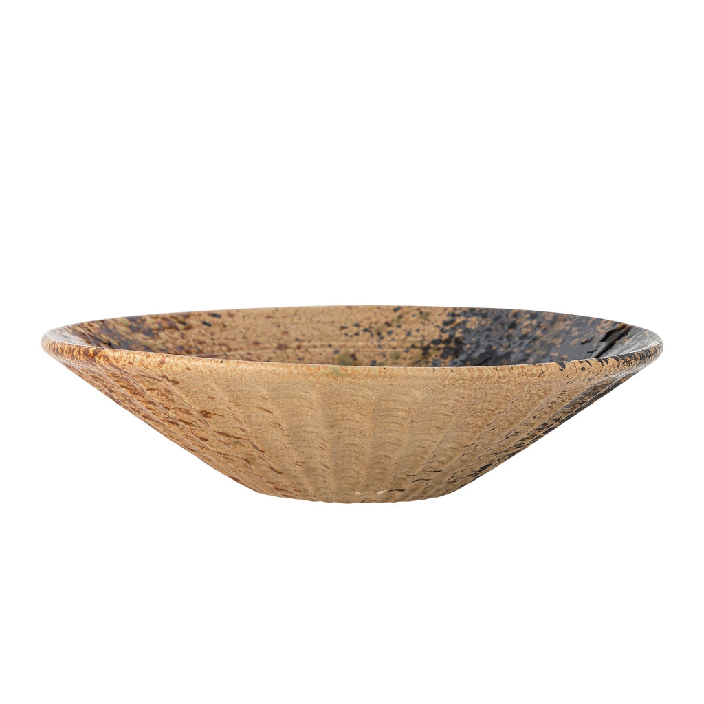 Larken - Lot de 6 Plats De Service - Multicolore - Grès