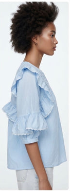 Blusa Ogu - Cielo