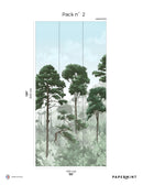 Fresque Oka - Vert Forêt