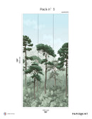 Fresque Oka - Vert Forêt