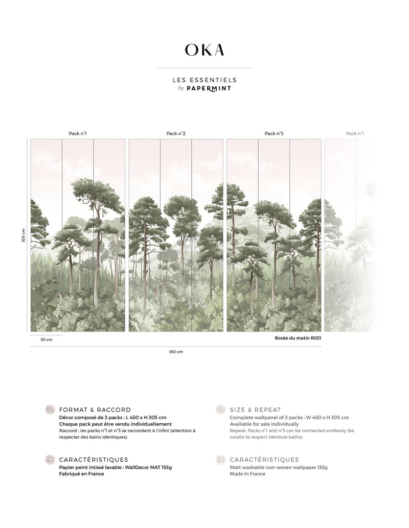 Fresque Oka - Rosée Du Matin