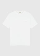 Camiseta verde oliva - Blanco roto