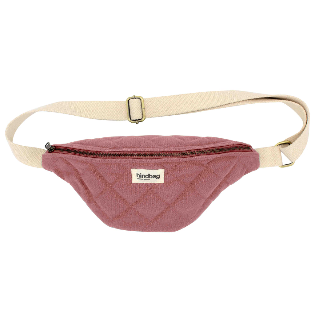Riñonera acolchada Olivia Rosa rubor Hindbag2