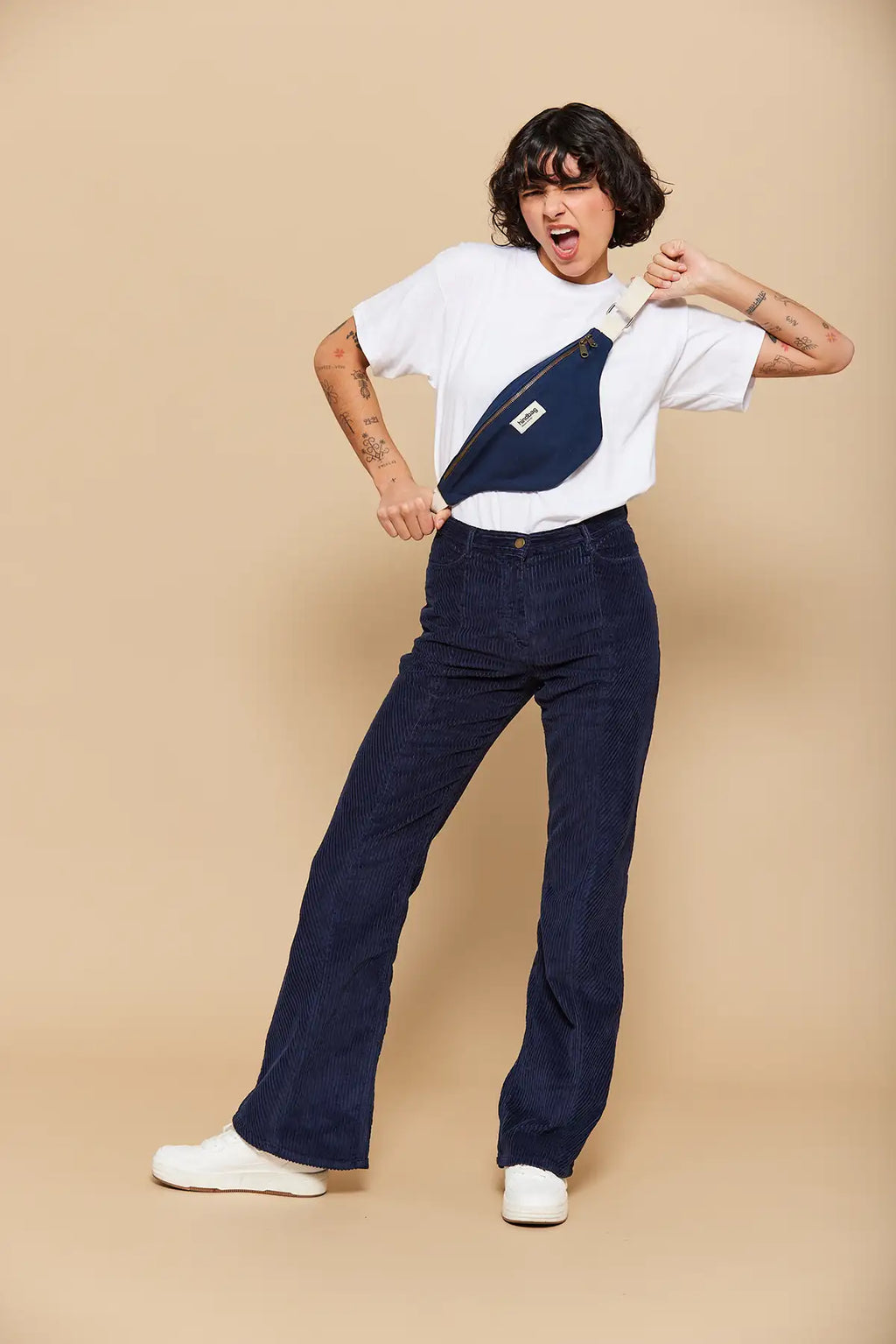 Midjeväska Olivia - Navy