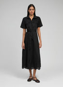 Olivine Black Long Dress