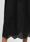 Olivine Black Long Dress