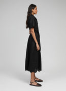Olivine Black Long Dress