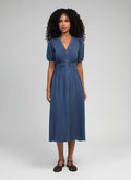 Robe Midi Omaria Indigo