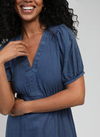 Robe Midi Omaria Indigo