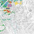 Détails du poster Bordeaux à colorier – architecture, scènes de rue et ambiance locale