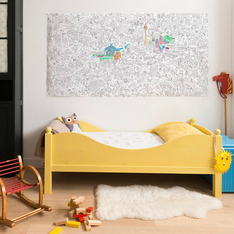 Berlin - XXL Coloring Page