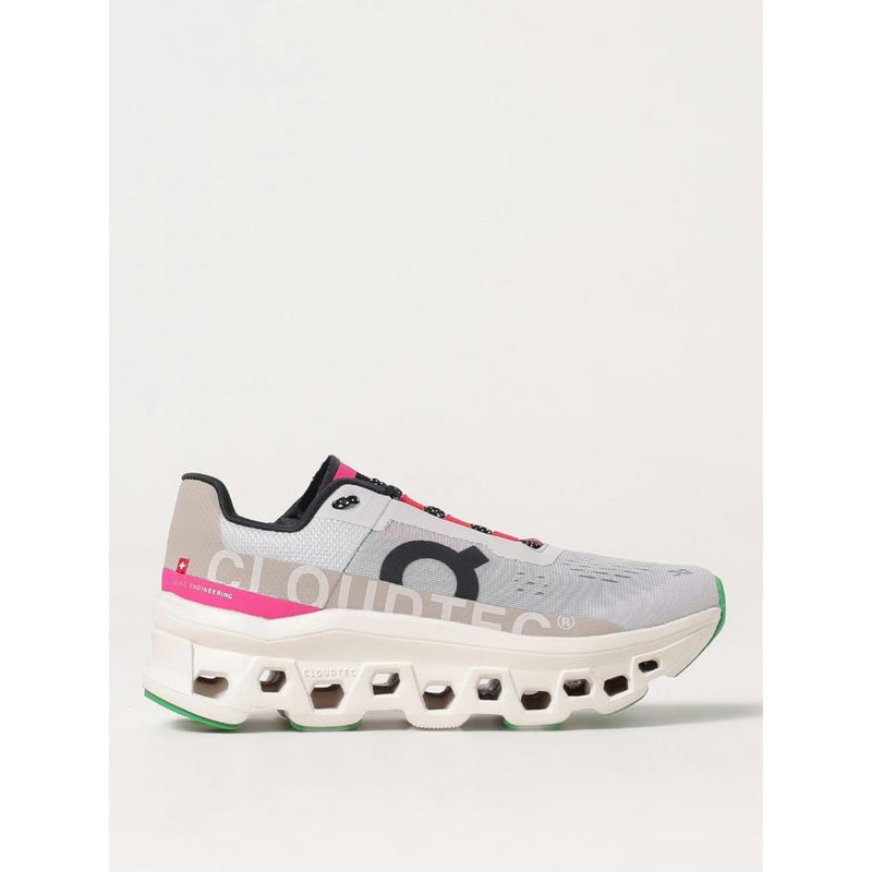 Baskets Cloudmonster - Blanc/rose