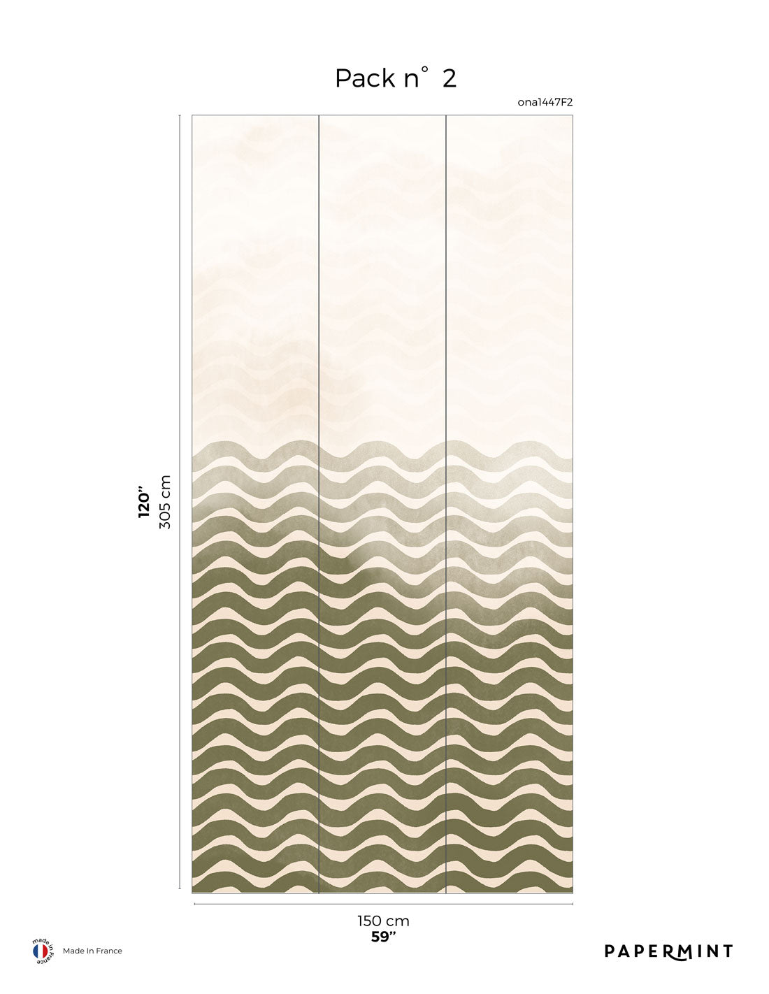 Fresque Ona - Deep Sage