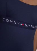 Tommy Hilfiger - Maillot De Bain Une Pièce Original À Col Carré - Desert Sky - Femme