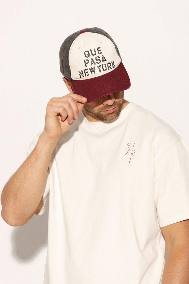CASQUETTE JOSÉ BURGUNDY - ONE TEE