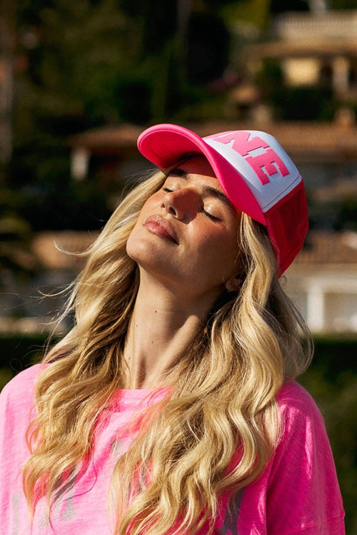 ONE PINK FLUO CAP OS - ONE TEE