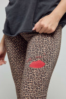 LEGGING LONG FLARE ALON LEOPARD S/M - ONE TEE