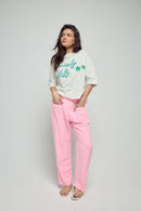 PANTALON ANDREW PINK XS - ONE TEE