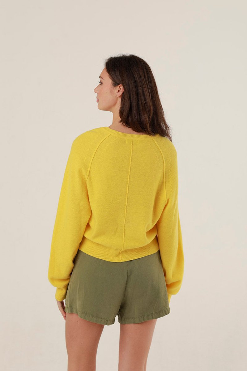PULL KEILA YELLOW XS - ONE TEE