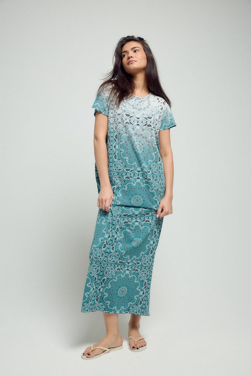 ROBE HENRY AQUA XS - ONE TEE