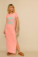 ROBE MARGARETH CORAL XS - ONE TEE
