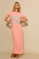 ROBE MARGARETH CORAL XS - ONE TEE
