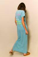 ROBE MARY TURQUOISE XS - ONE TEE